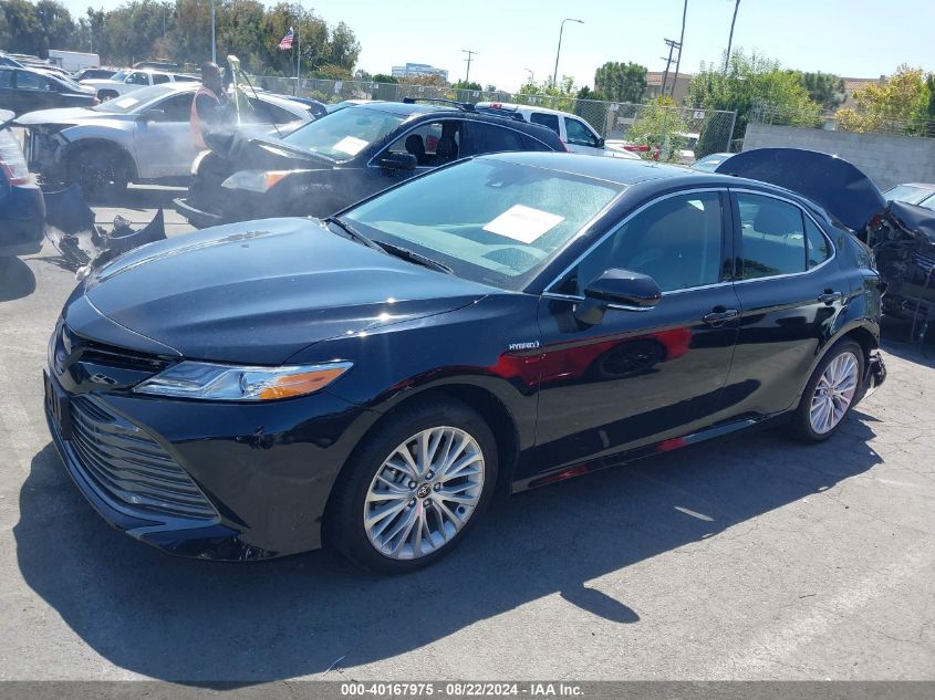 2020 Toyota Camry Xle Hybrid VIN: 4T1F31AK3LU532374 Lot: 40167975