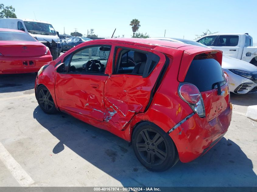 2014 Chevrolet Spark Ls VIN: KL8CB6S90EC503502 Lot: 40167974