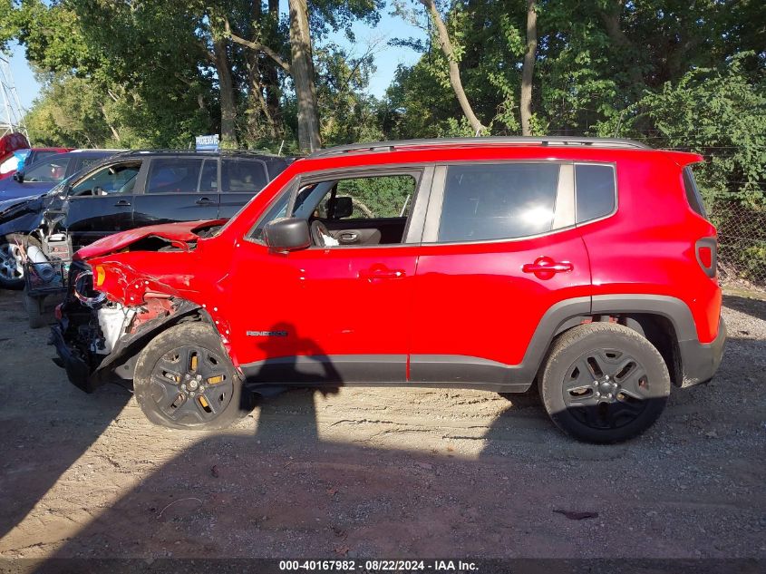 2019 Jeep Renegade Upland 4X4 VIN: ZACNJBAB3KPK49319 Lot: 40167982