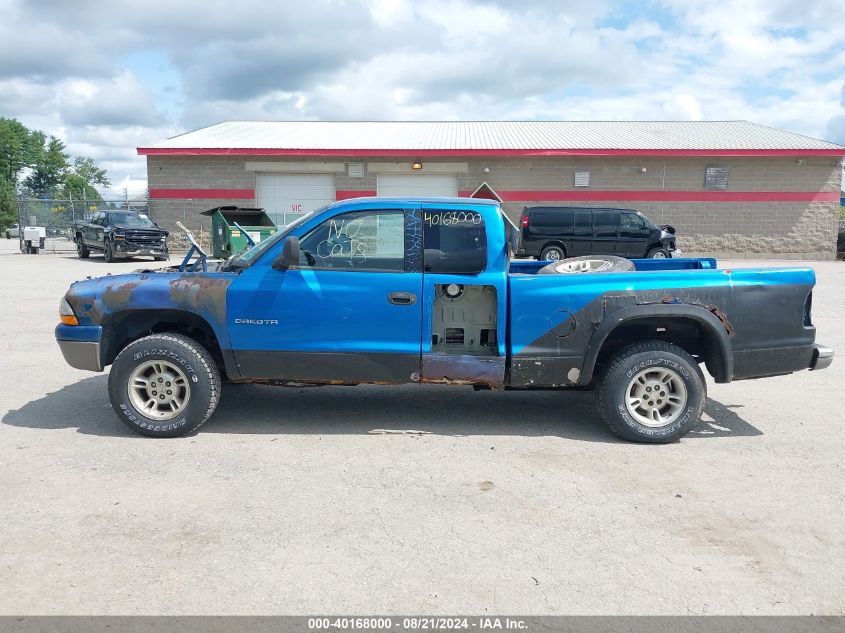 1999 Dodge Dakota Slt/Sport VIN: 1B7GG22Y0XS264956 Lot: 40168000