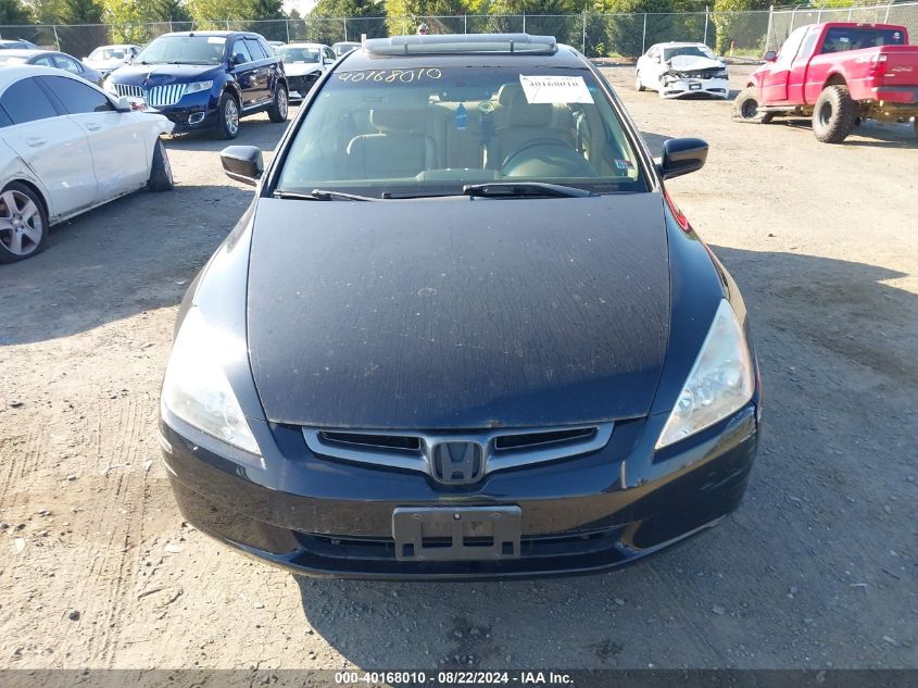 2003 Honda Accord 2.4 Ex VIN: 1HGCM56643A045212 Lot: 40168010