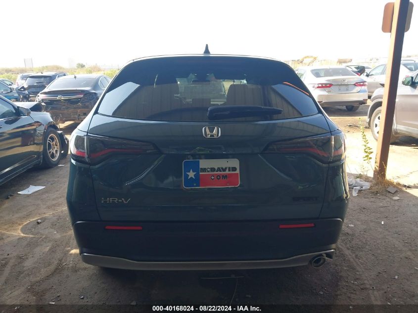 2024 Honda Hr-V 2Wd Sport/2Wd Sport W/O Bsi VIN: 3CZRZ1H56RM703965 Lot: 40168024