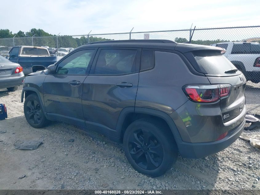 2021 Jeep Compass Altitude Fwd VIN: 3C4NJCBB6MT526497 Lot: 40168028