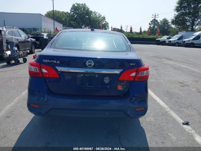 2018 Nissan Sentra Sv VIN: 3N1AB7AP1JL628255 Lot: 40168067