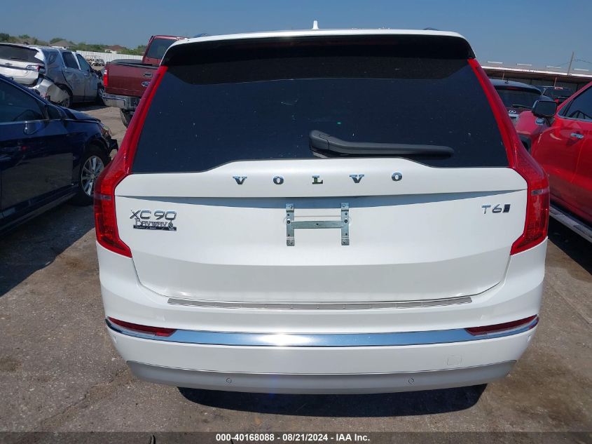 2022 Volvo Xc90 T6 Inscription VIN: YV4A221L7N1813014 Lot: 40168088