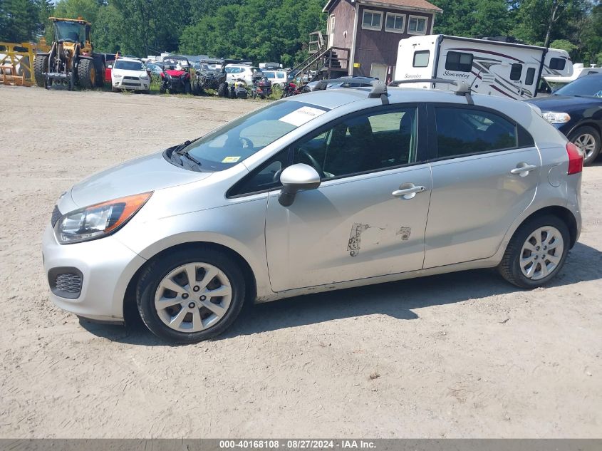 2012 Kia Rio5 Lx VIN: KNADM5A37C6016948 Lot: 40168108