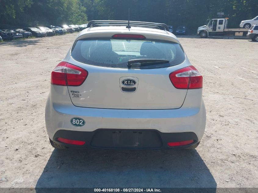 2012 Kia Rio5 Lx VIN: KNADM5A37C6016948 Lot: 40168108