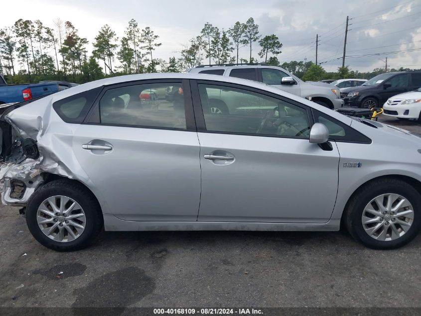 2014 Toyota Prius Plug-In VIN: JTDKN3DP3E3059052 Lot: 40168109