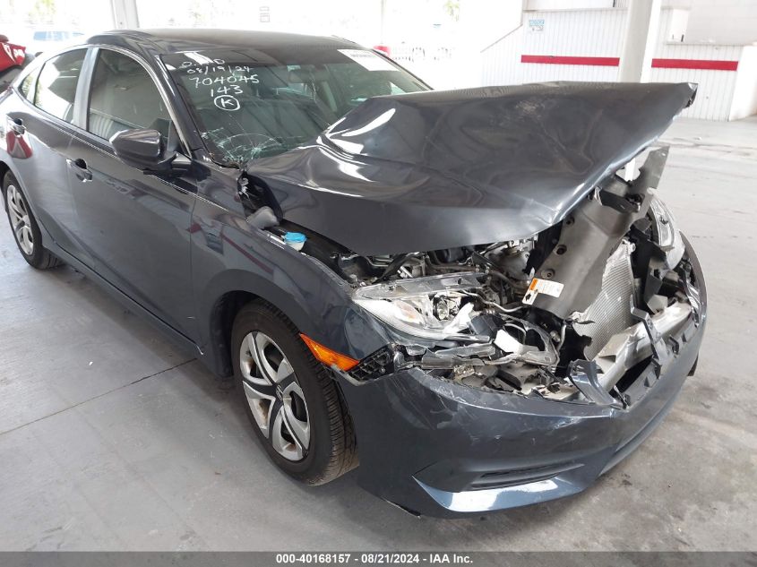 2018 Honda Civic Lx VIN: 2HGFC2F51JH531299 Lot: 40168157