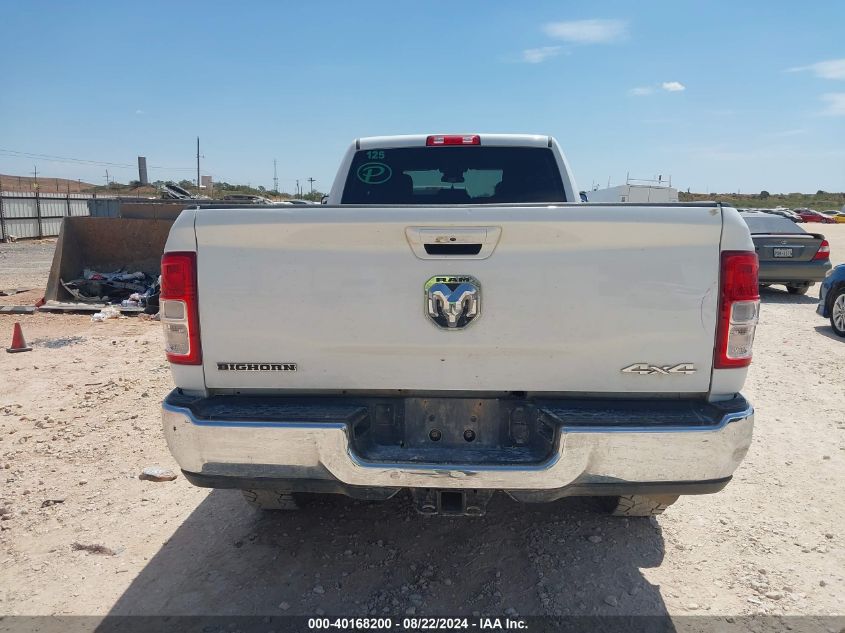 2022 Ram 3500 Big Horn 4X4 8' Box VIN: 3C63R3HL0NG302840 Lot: 40168200