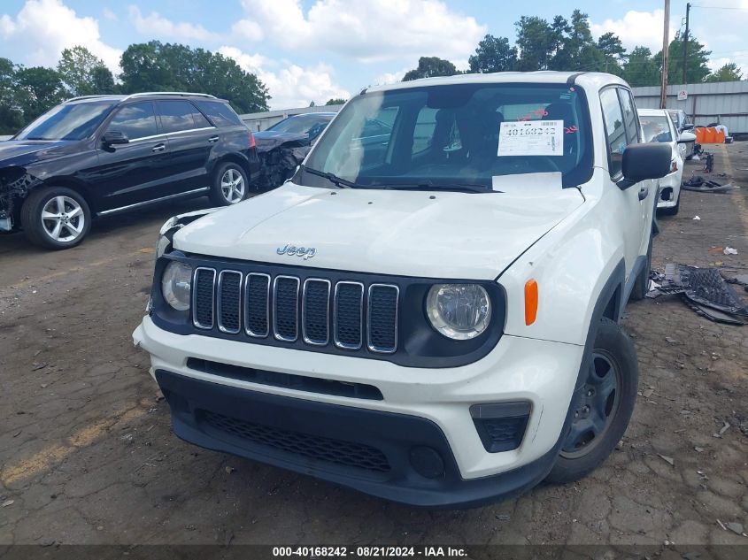 2020 Jeep Renegade Sport Fwd VIN: ZACNJAAB8LPL16038 Lot: 40168242