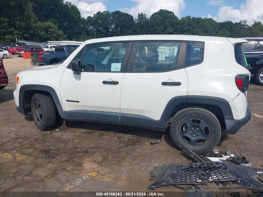 2020 Jeep Renegade Sport Fwd VIN: ZACNJAAB8LPL16038 Lot: 40168242