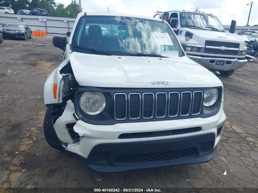 2020 Jeep Renegade Sport Fwd VIN: ZACNJAAB8LPL16038 Lot: 40168242