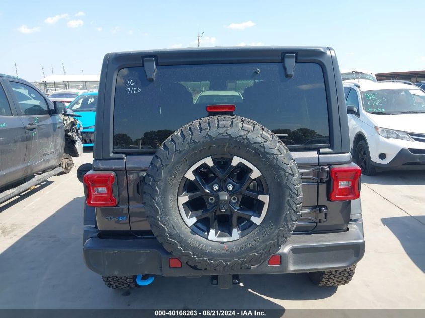 2024 Jeep Wrangler Rubicon 4Xe VIN: 1C4RJXR6XRW242115 Lot: 40168263