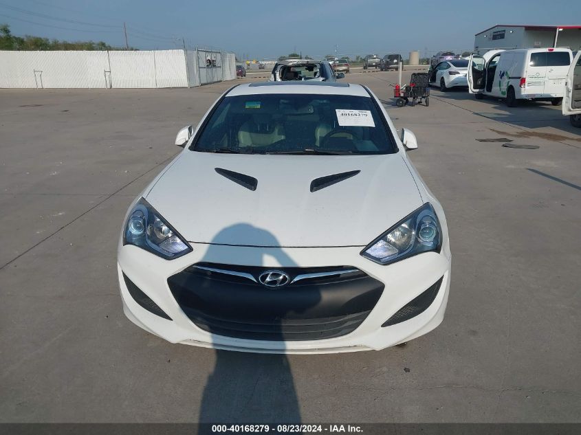 2013 Hyundai Genesis 2.0T Premium VIN: KMHHT6KD4DU081477 Lot: 40168279