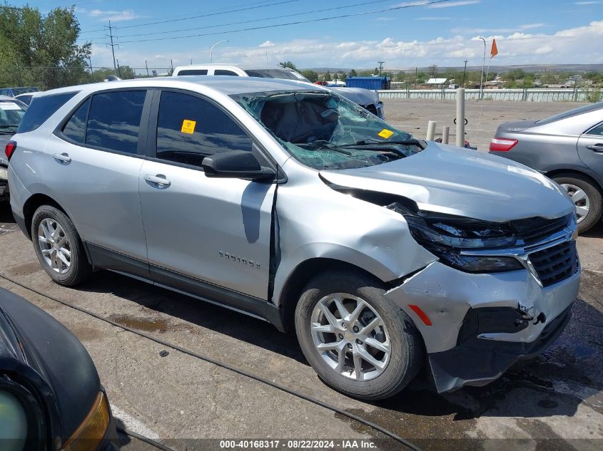 2022 Chevrolet Equinox Awd Ls VIN: 3GNAXSEV8NS175877 Lot: 40168317