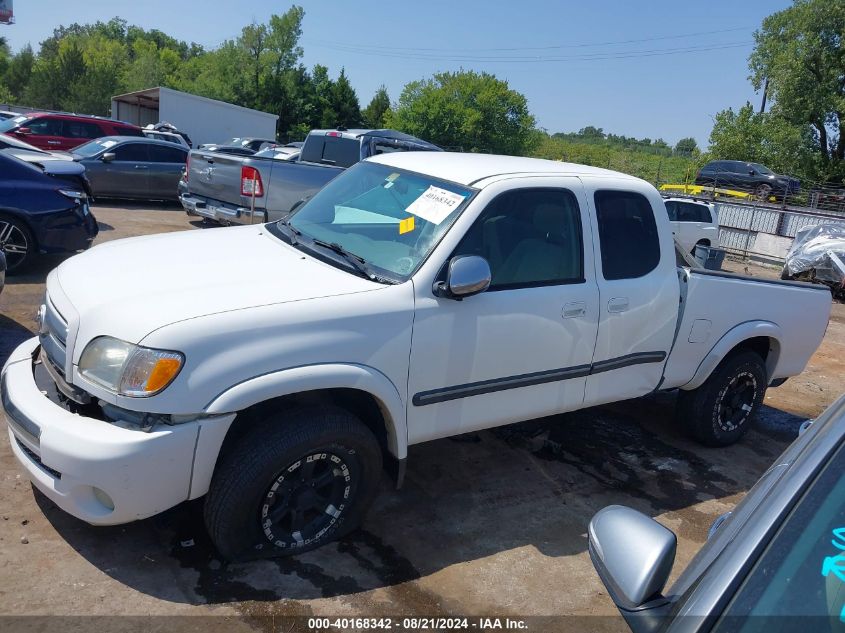 2004 Toyota Tundra Sr5 V8 VIN: 5TBBT44154S447218 Lot: 40168342