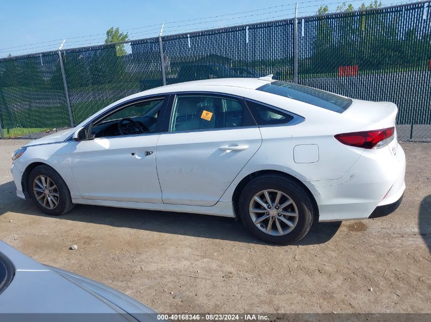 2019 Hyundai Sonata Se VIN: 5NPE24AF9KH780760 Lot: 40168346