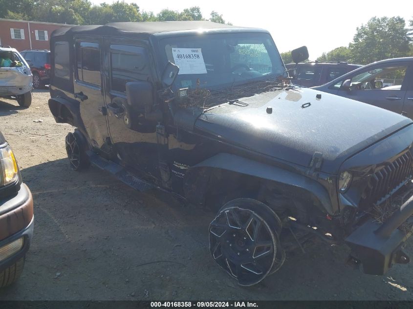 2008 Jeep Wrangler Unlimited Sahara VIN: 1J4GA59168L603012 Lot: 40168358