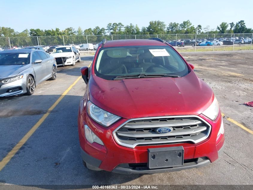 2020 Ford Ecosport Se VIN: MAJ3S2GE3LC337856 Lot: 40168363