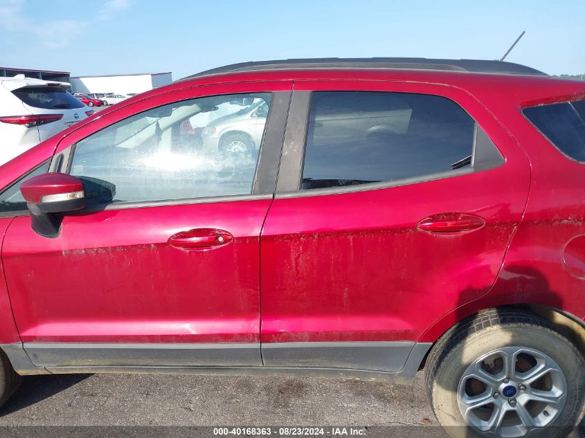 2020 Ford Ecosport Se VIN: MAJ3S2GE3LC337856 Lot: 40168363