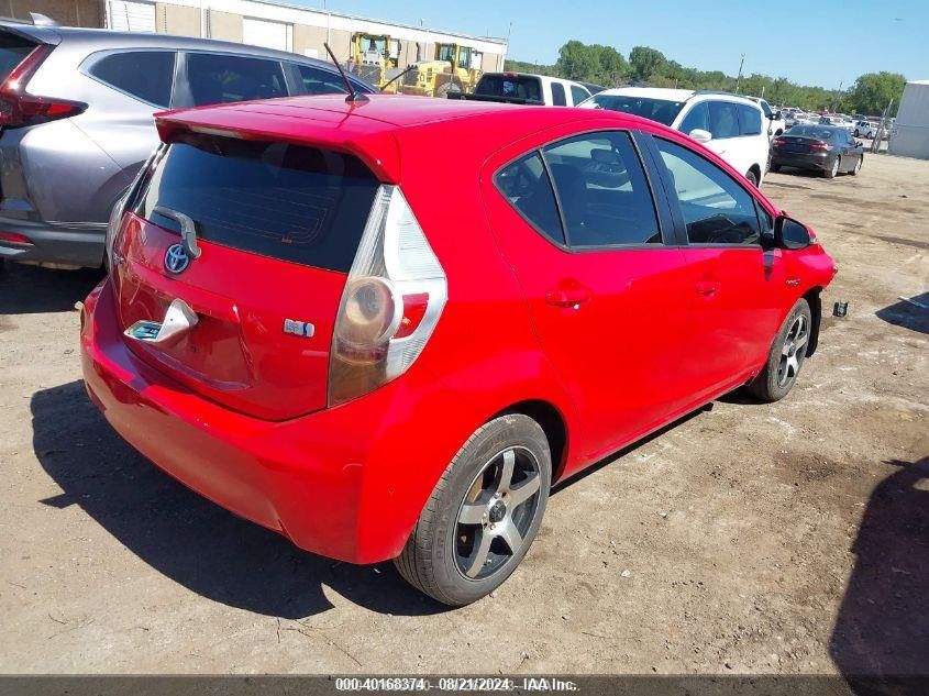 2013 Toyota Prius C Two VIN: JTDKDTB36D1530978 Lot: 40168374