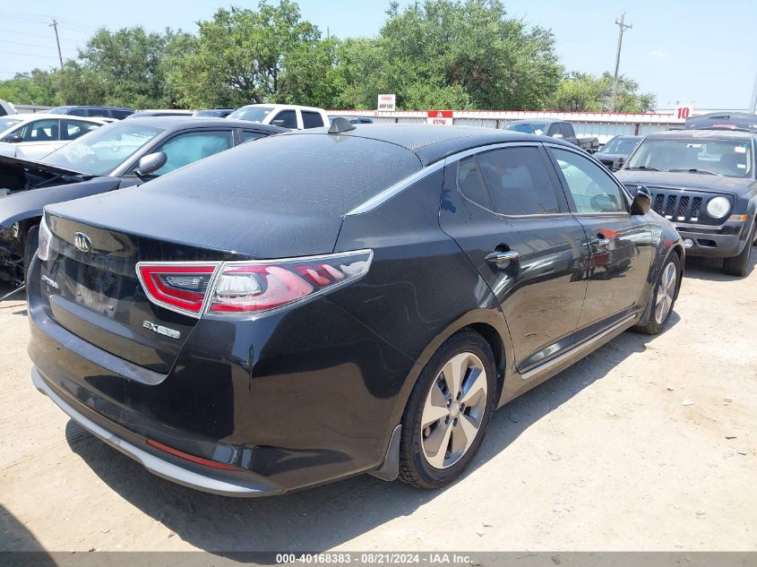 2016 Kia Optima Hybrid Ex VIN: KNAGN4AD3G5099335 Lot: 40168383