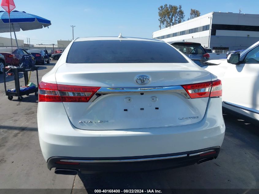 2016 Toyota Avalon Limited VIN: 4T1BK1EB6GU233270 Lot: 40168400