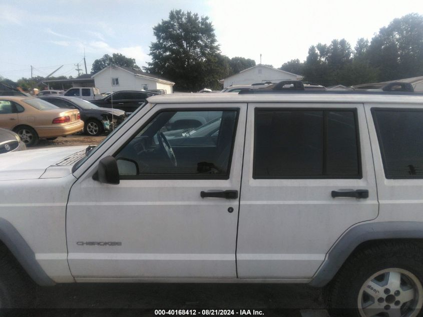 2001 Jeep Cherokee Se VIN: 1J4FN28S91L616383 Lot: 40168412