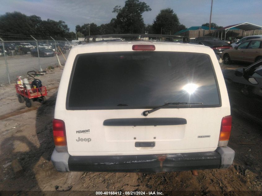 2001 Jeep Cherokee Se VIN: 1J4FN28S91L616383 Lot: 40168412