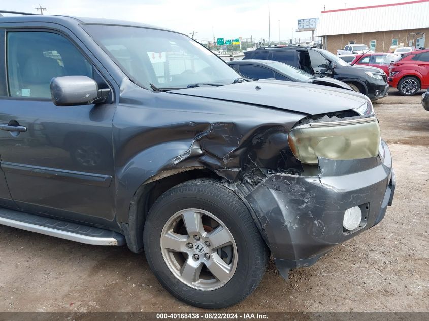 2011 Honda Pilot Ex-L VIN: 5FNYF4H73BB044301 Lot: 40168438