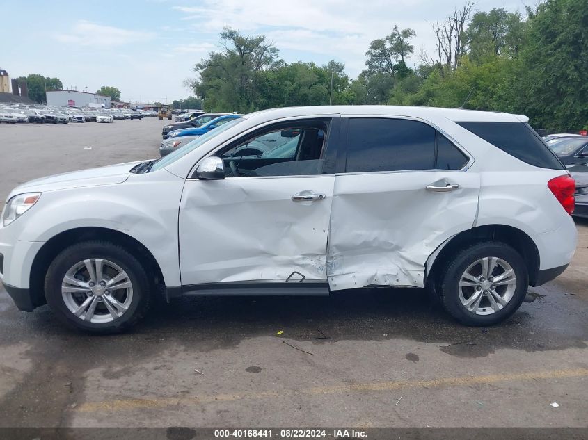 2014 Chevrolet Equinox Ls VIN: 2GNALAEK0E6287650 Lot: 40168441