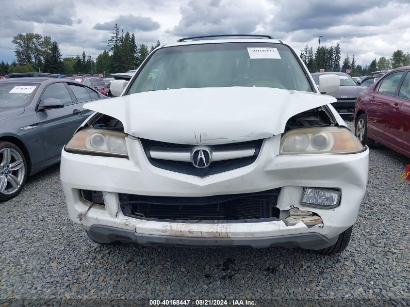 2006 Acura Mdx VIN: 2HNYD18216H550325 Lot: 40168447