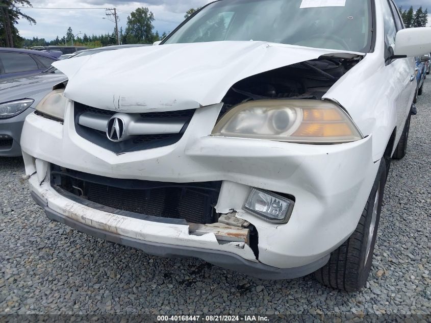 2006 Acura Mdx VIN: 2HNYD18216H550325 Lot: 40168447