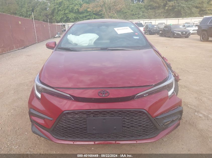 2023 Toyota Corolla Se VIN: 5YFS4MCEXPP162536 Lot: 40168449