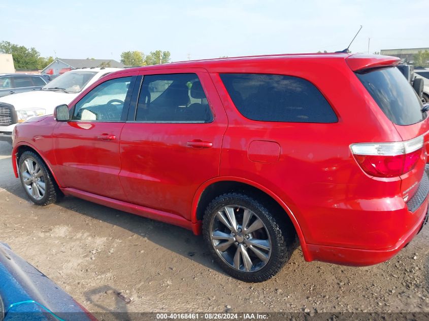 2012 Dodge Durango R/T VIN: 1C4SDJCT4CC120167 Lot: 40168461