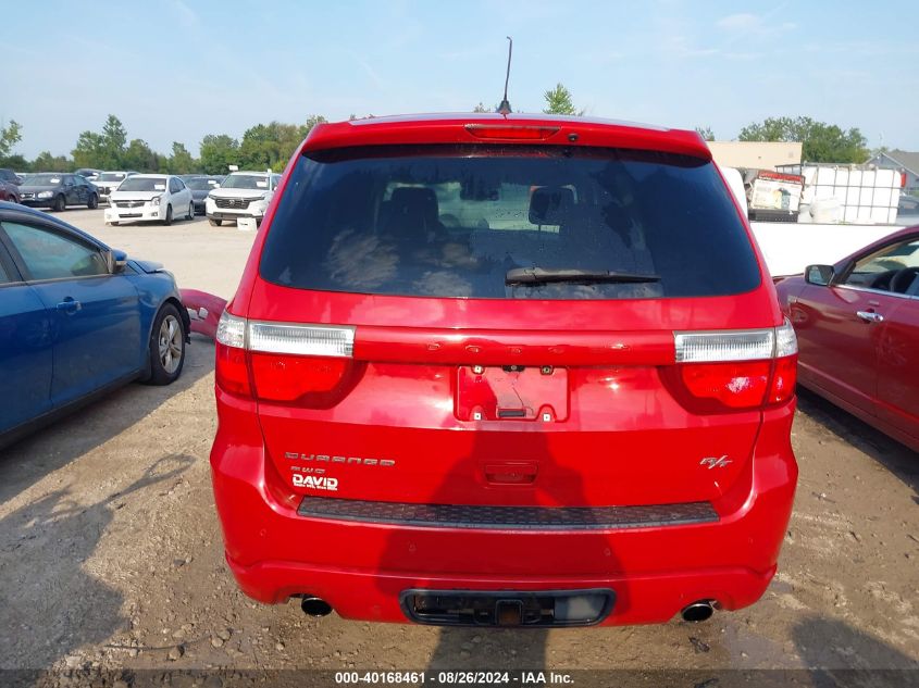 2012 Dodge Durango R/T VIN: 1C4SDJCT4CC120167 Lot: 40168461