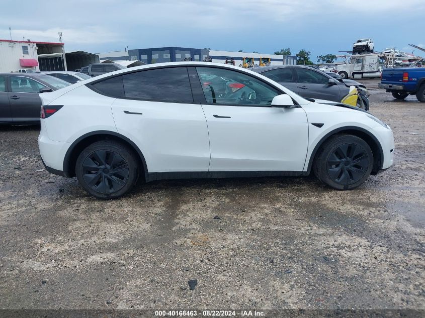 2024 Tesla Model Y Long Range Dual Motor All-Wheel Drive/Rwd VIN: 7SAYGDED0RF131190 Lot: 40168463