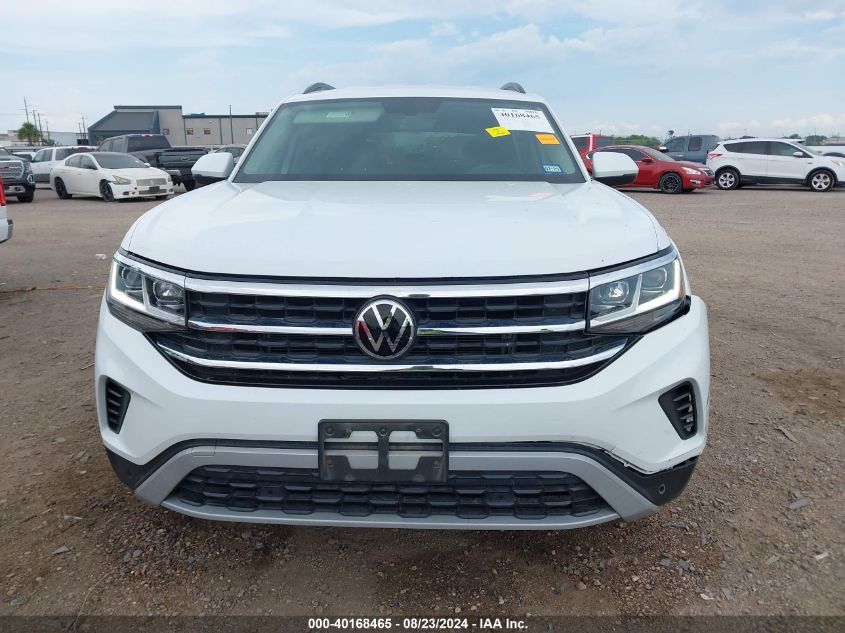 2021 Volkswagen Atlas 3.6L V6 Se W/Technology VIN: 1V2WR2CA5MC599805 Lot: 40168465