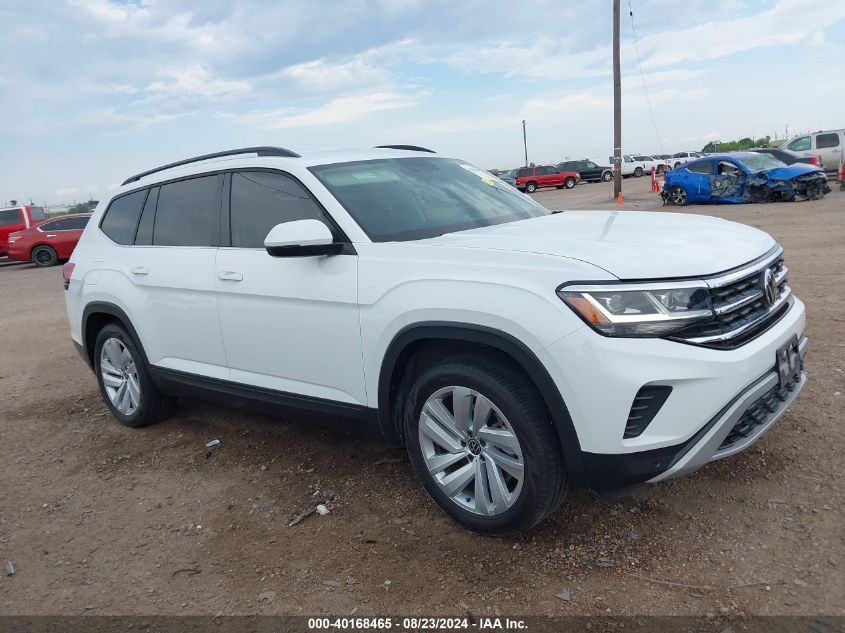 2021 Volkswagen Atlas 3.6L V6 Se W/Technology VIN: 1V2WR2CA5MC599805 Lot: 40168465