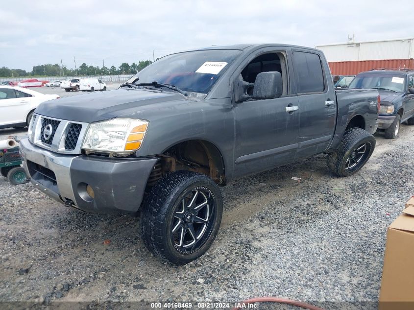 2006 Nissan Titan Se VIN: 1N6BA07B86N572648 Lot: 40168469