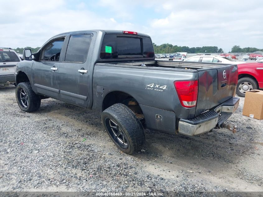 2006 Nissan Titan Se VIN: 1N6BA07B86N572648 Lot: 40168469