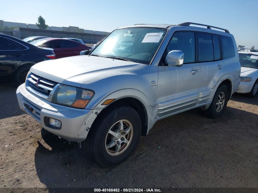 2001 Mitsubishi Montero Limited VIN: JA4MW51R21J022310 Lot: 40168482