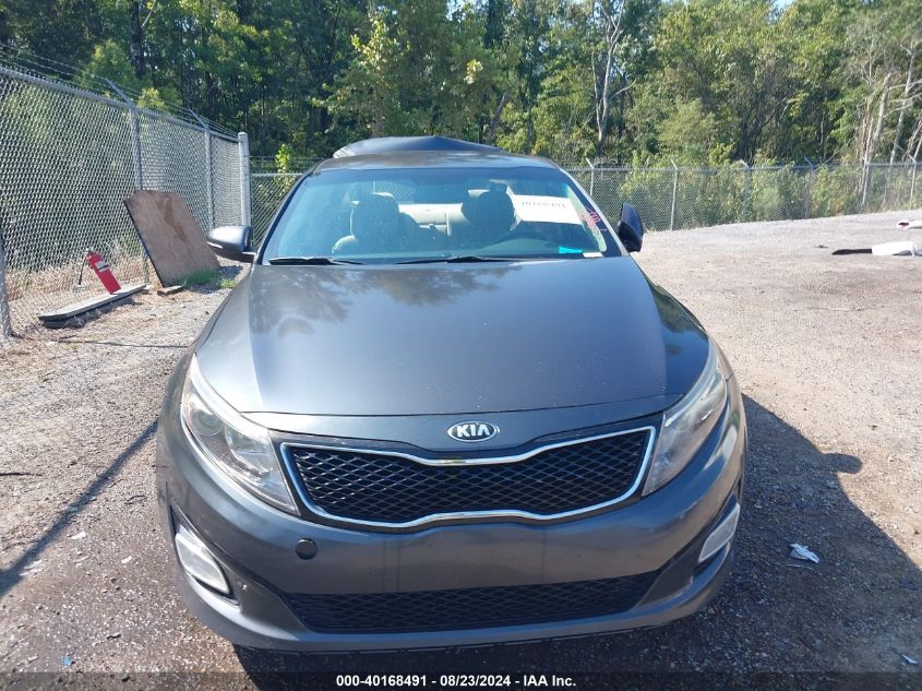 2015 Kia Optima Lx VIN: KNAGM4A76F5639482 Lot: 40168491