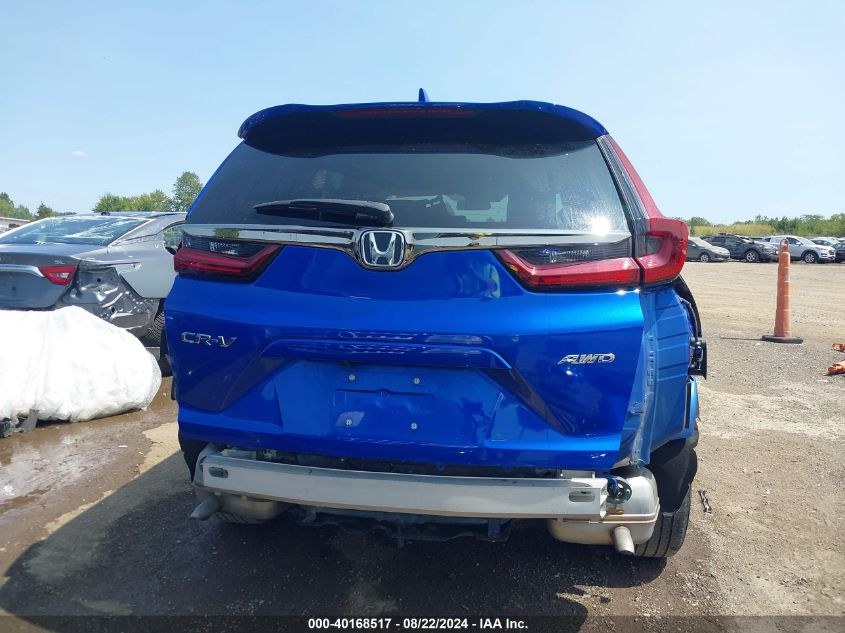 2022 Honda Cr-V Awd Ex VIN: 7FARW2H59NE017068 Lot: 40168517