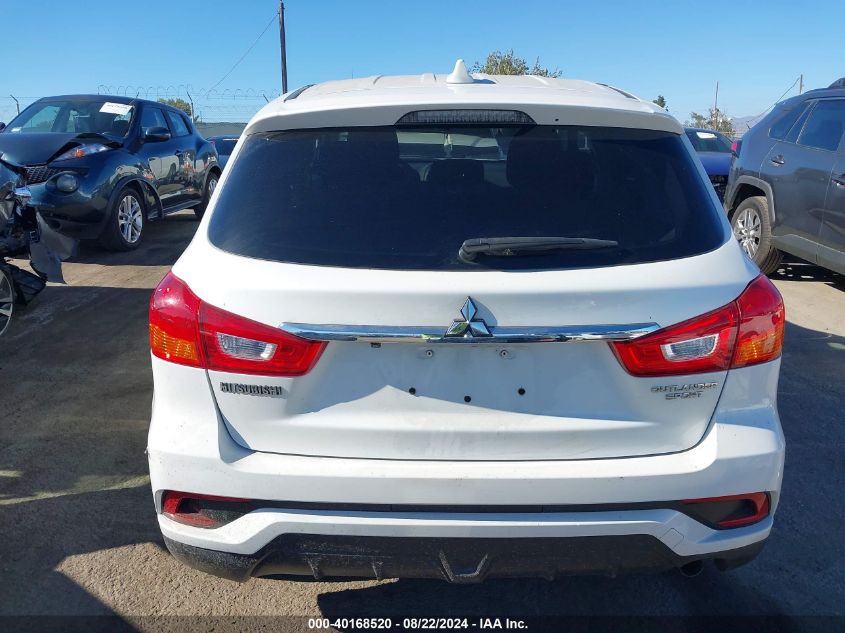 2019 Mitsubishi Outlander Sport 2.0 Es VIN: JA4AP3AU8KU032185 Lot: 40168520