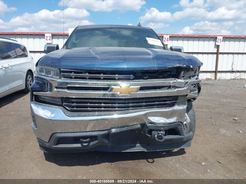 2019 Chevrolet Silverado 1500 Lt VIN: 3GCUYDED6KG133955 Lot: 40168569