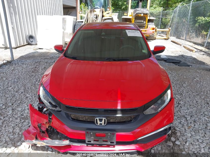 2020 Honda Civic Lx VIN: 2HGFC2F63LH541621 Lot: 40168576