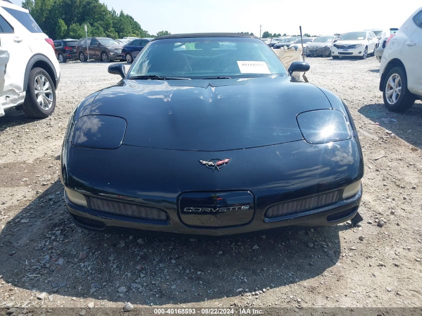 2002 Chevrolet Corvette VIN: 1G1YY32G525129289 Lot: 40168593