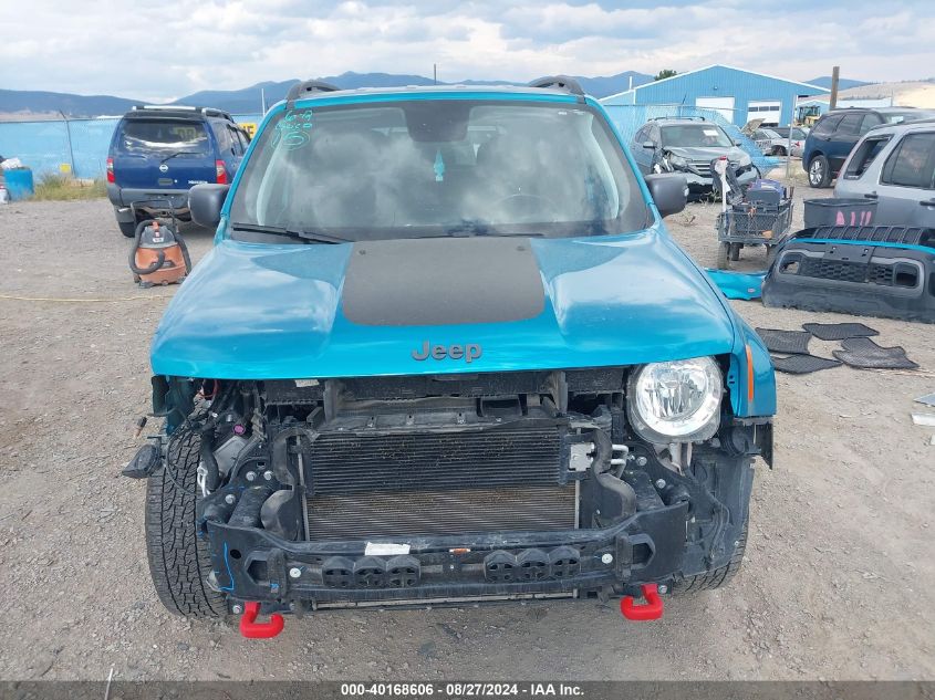 2019 Jeep Renegade Trailhawk 4X4 VIN: ZACNJBC18KPK38496 Lot: 40168606